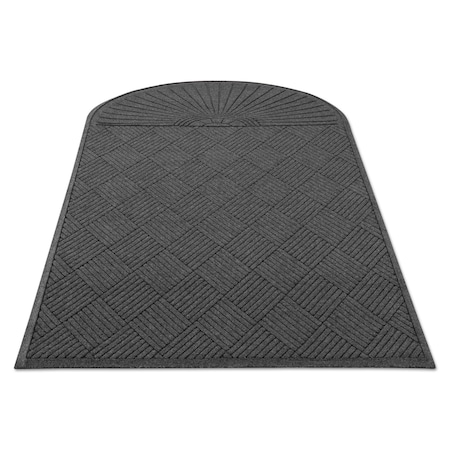 Guardian Floor Protection Floor Mat, 0.25" Thick, Charcoal, 96 in W x 48 in L EGDSF040804